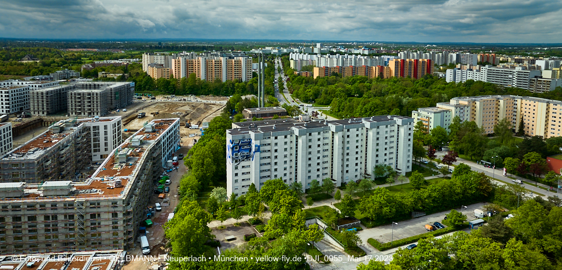 17.05.2023 - Graffitis vom italienischen Künstler Peeta in Neuperlach